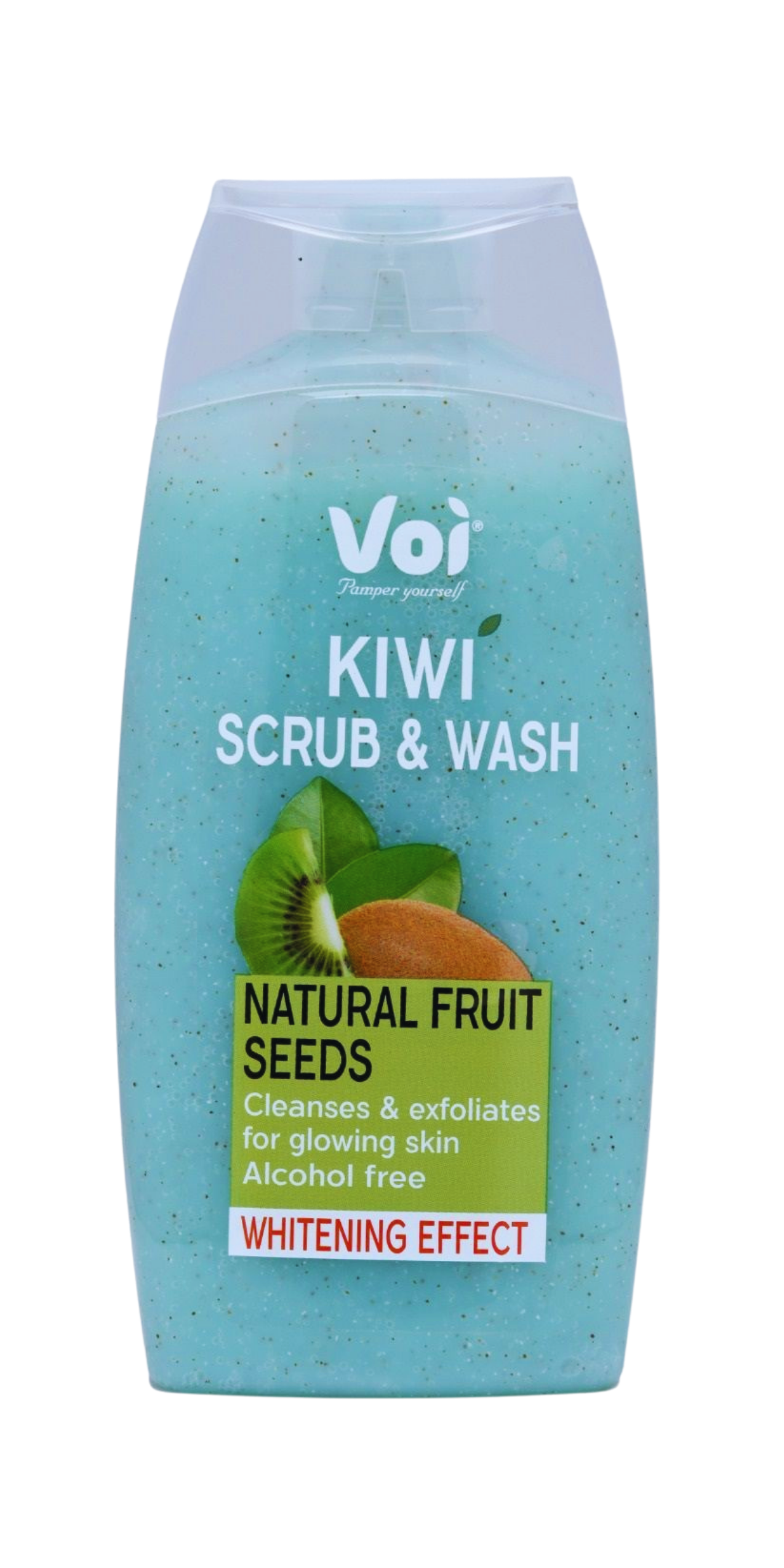 Voi -Scrub & Wash - Kiwi (Alcohol Free) (400ml)