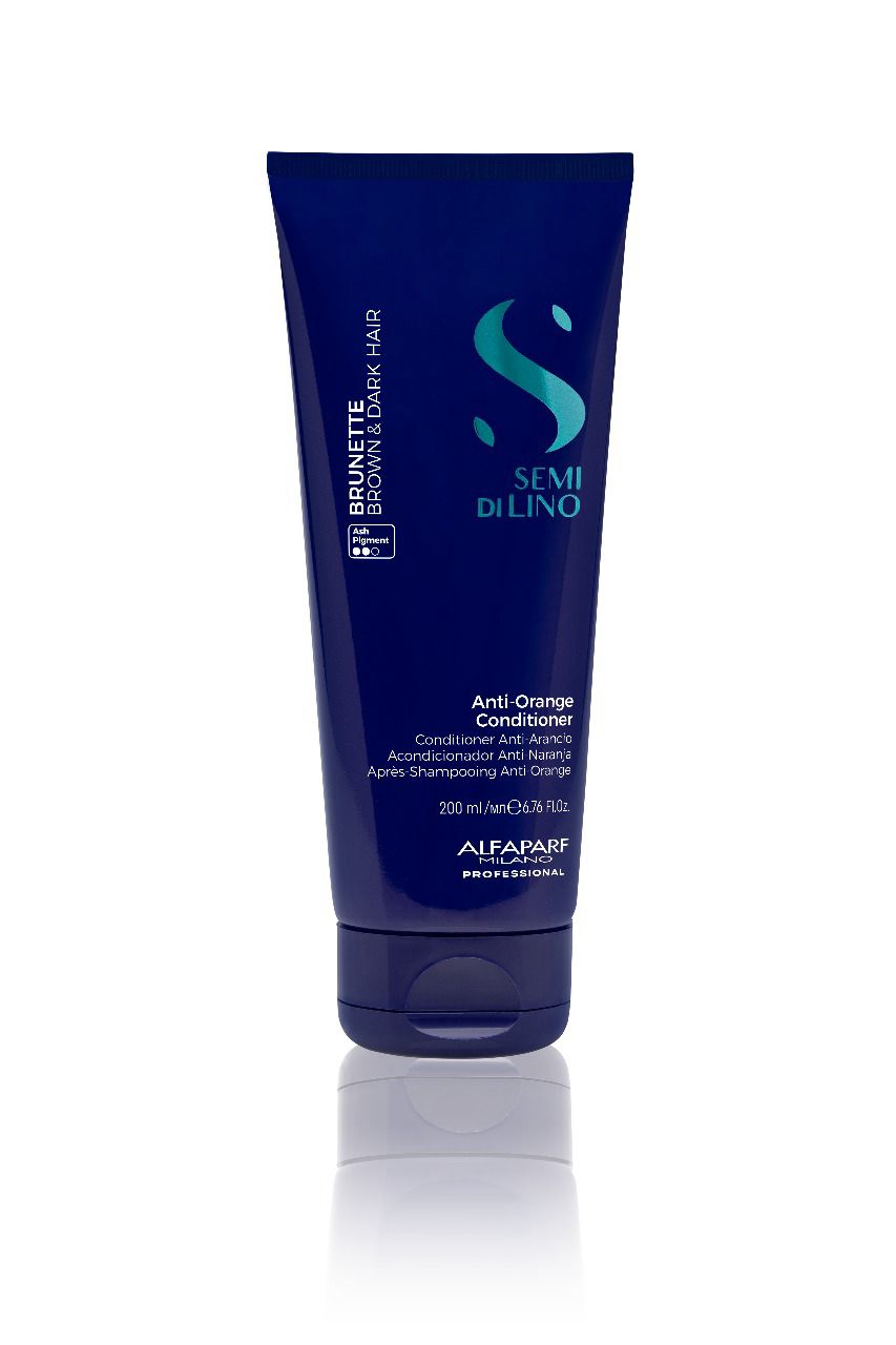 Semi Di Lino: Anti-Orange Conditioner (For Brunette, Brown & Dark Hair)