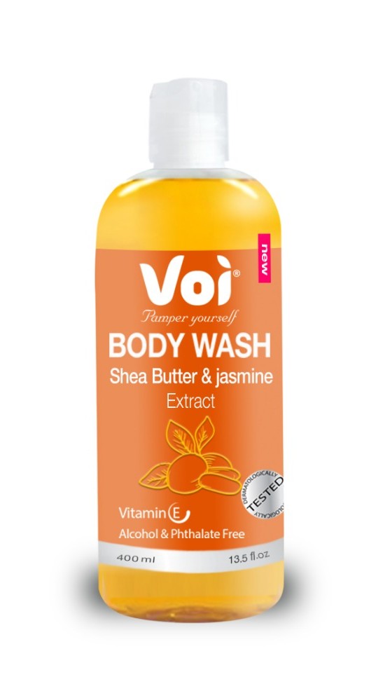 Voi - Body Wash - Shea Butter & Jasmin Extract (400ml)