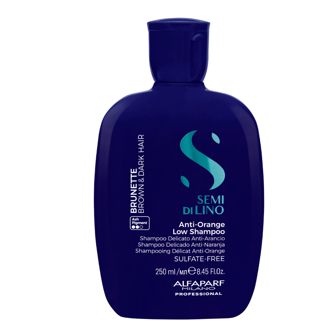 Semi Di Lino: Anti-Orange Shampoo & Conditioner (For Brunette, Brown & Dark Hair)