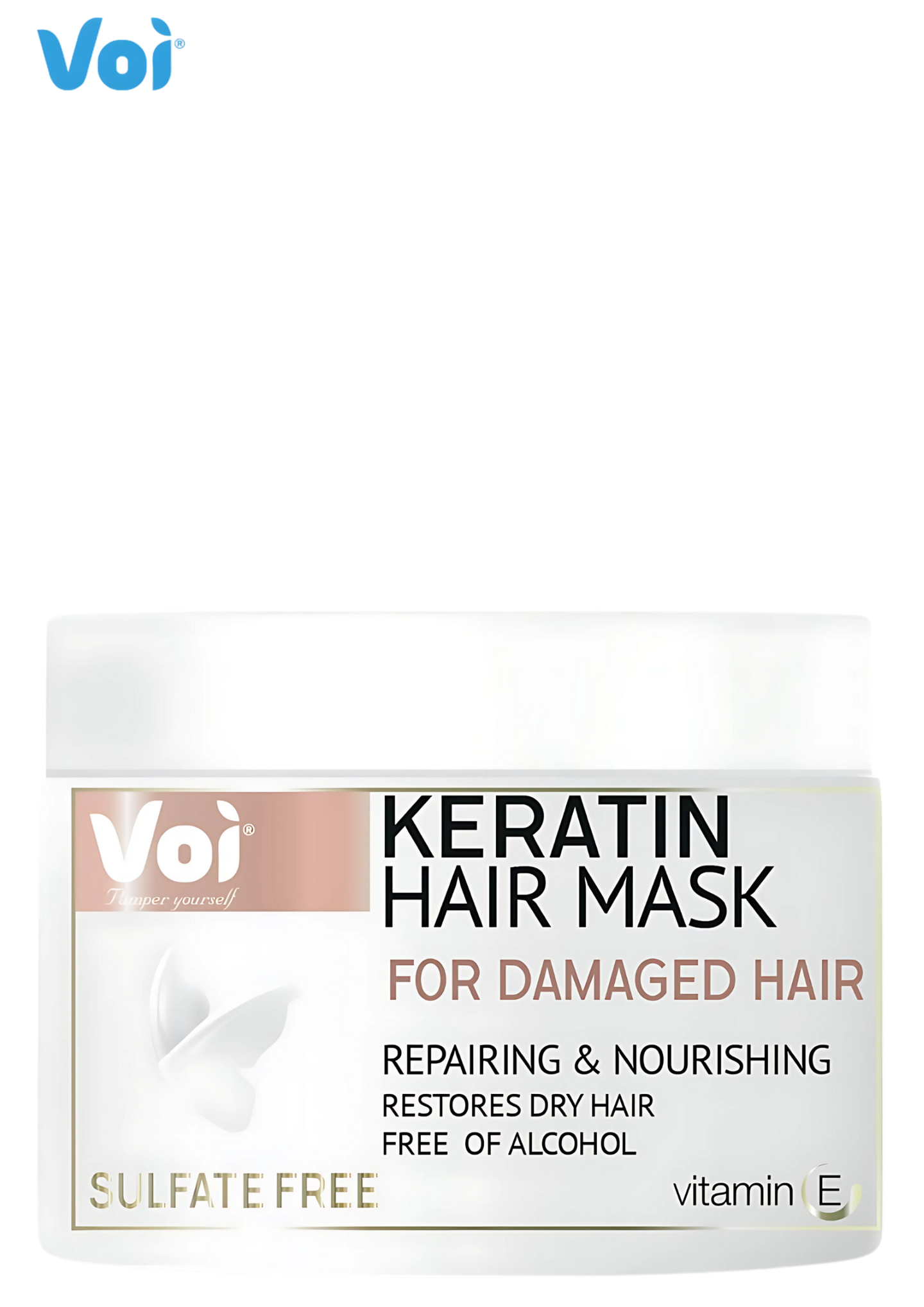 Voi - Keratin Hair Mask - Argan Oil (Sulfate Free) (350ml)