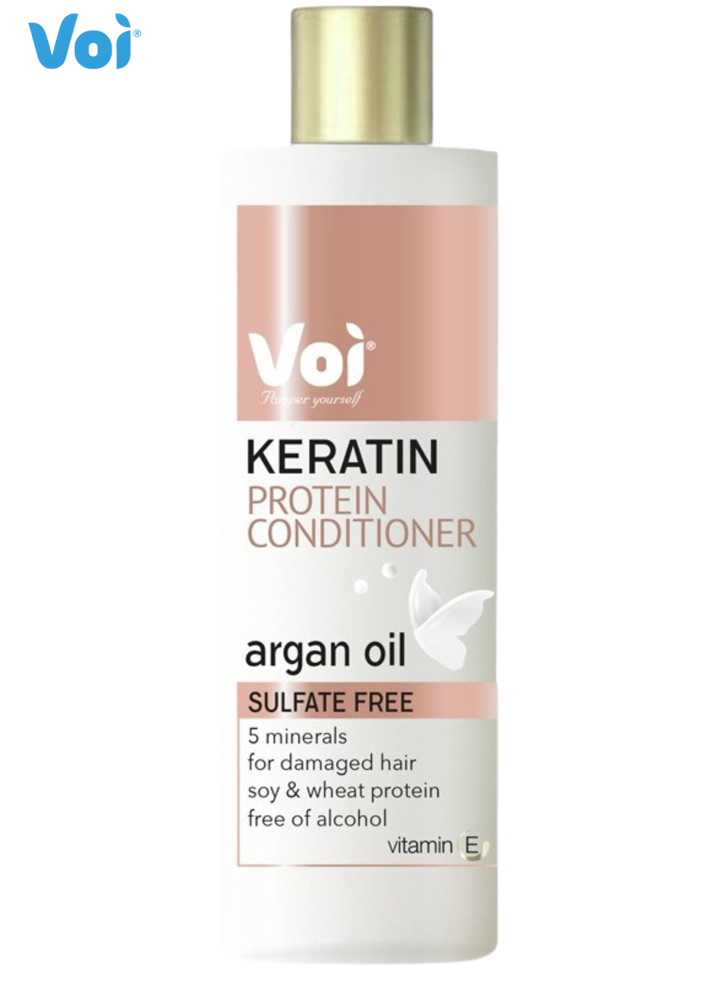 Voi - Keratin Conditioner - Argan Oil (Sulfate Free) (400ml)